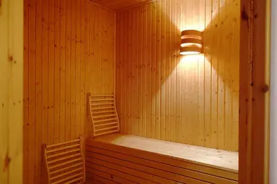 Grundriss der Unterkunft Ferienhaus mit Sauna a & b