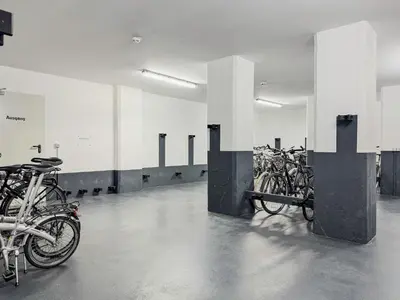 Das Fitnesscenter und/oder die Fitnesseinrichtungen in der Unterkunft Speicherresidenz App 03 - Südseite