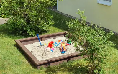 Ein Garten an der Unterkunft Buchengrund Wo 5