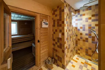 Ein Badezimmer in der Unterkunft Haus am Schilf - Wohnung 7