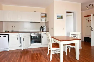 Küche/Küchenzeile in der Unterkunft Apartment Saatmann Komfort 5