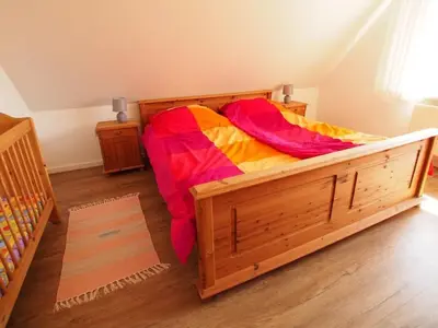 Ein Bett oder Betten in einem Zimmer der Unterkunft Holiday apartment in Prerow with terrace