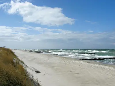 Naturlandschaft in der Nähe des Ferienhauses