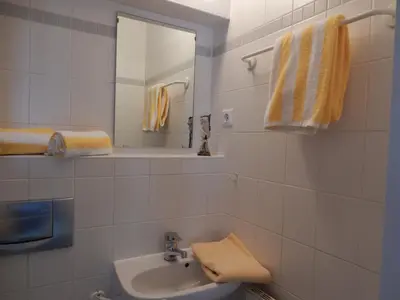 Ein Badezimmer in der Unterkunft Resi A6
