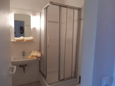 Ein Badezimmer in der Unterkunft Resi A7