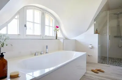 Ein Badezimmer in der Unterkunft Ferienhaus Seeadler 42