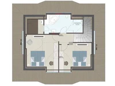 Grundriss der Unterkunft Ferienhaus Seeadler 42
