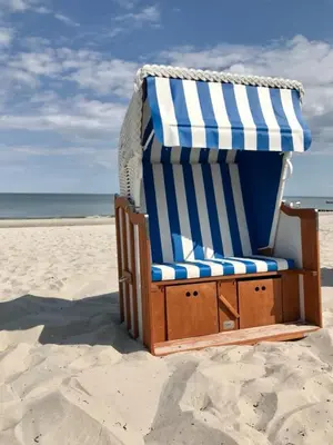 Ein Strand an oder in der Nähe der Ferienwohnung