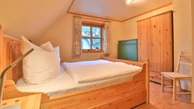 Ein Bett oder Betten in einem Zimmer der Unterkunft Heideröschen Park Heideröschen 9a