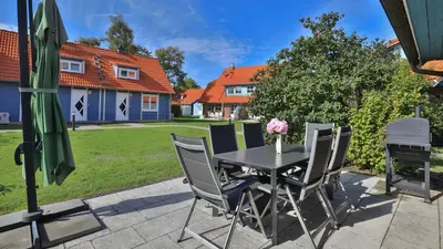 Ein Garten an der Unterkunft Heideröschen Park Heideröschen 9a