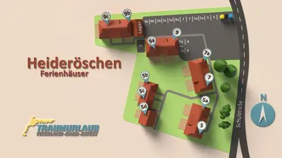 Grundriss der Unterkunft Heideröschen Park Heideröschen 5c