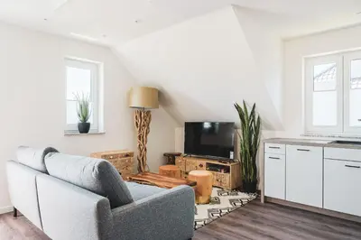 TV/Unterhaltungsangebot in der Unterkunft Dünenquartier Apartment 18