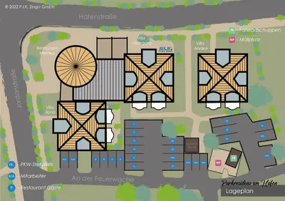 Grundriss der Unterkunft Parkresidenz am Hafen Wohnung HF 26 - Min Höög