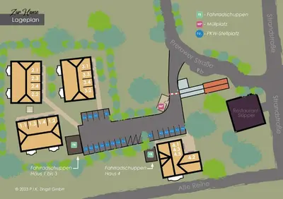 Grundriss der Unterkunft Zur Hanse Wohnung 2 3 - Zur Hanse Nord