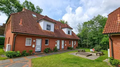 Ein Garten an der Unterkunft Zur Hanse Wohnung 4 5 - Zur Hanse West