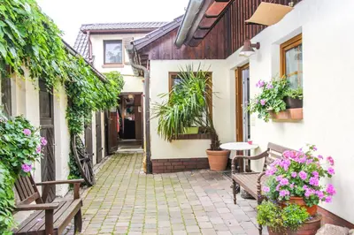 Ein Garten an der Unterkunft Likedeeler 3
