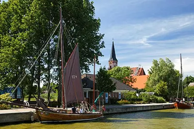 Naturlandschaft in der Nähe des Ferienhauses