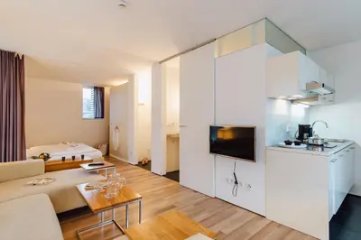 Küche/Küchenzeile in der Unterkunft M2 Living Apartment No 1