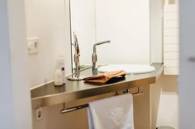 Ein Badezimmer in der Unterkunft M2 Living Apartment No 5