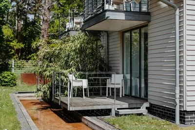 Ein Garten an der Unterkunft M2 Living Apartment No 5