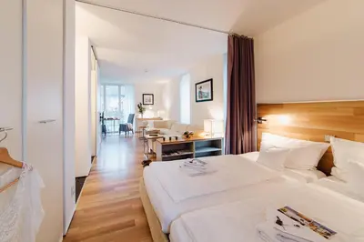 Ein Bett oder Betten in einem Zimmer der Unterkunft M2 Living Apartment No 6