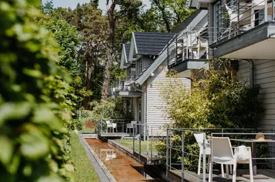 Ein Balkon oder eine Terrasse in der Unterkunft M2 Living Apartment No 6